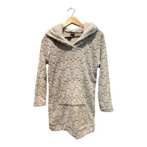 Disney Faux Fur Oversized Hoodie Sweatshirt Lounge Soft M